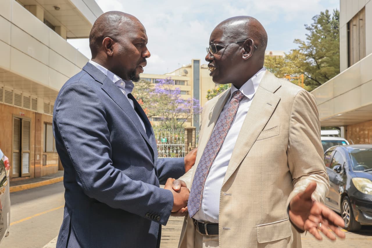 CS Kipchumba Murkomen & PS Belio Kipsang