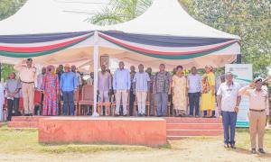 National Anthem at the commemoration of the Pemba's one year of citizenship