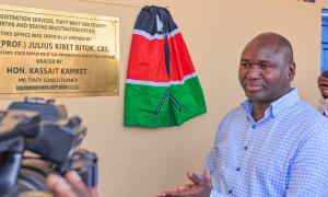 Unveiling of the CRS office
