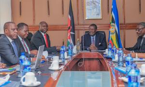 Briefing meeting with the State Department's Heads of Deoartments 