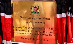 President Ruto opens Garissa Passports office