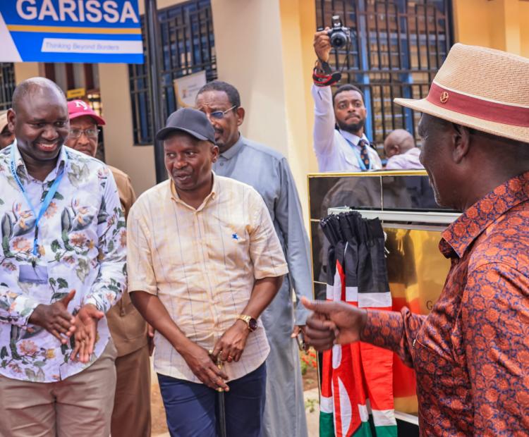 President Ruto opens Garissa Passports office
